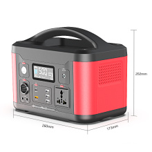 Home Emergency 600W 174000mAh Portable Power Station 110V AC 12V DC Type C Charger Lithium Battery Power Bank Camping Generator